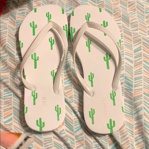 Cactus flip flops!
